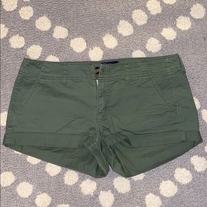 Dark green shorts